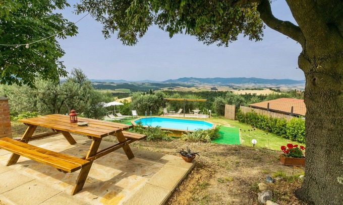 Villamagna Maison | Maison de vacances privée avec piscine privée, climatisation, WIFI, patio, vue panoramique