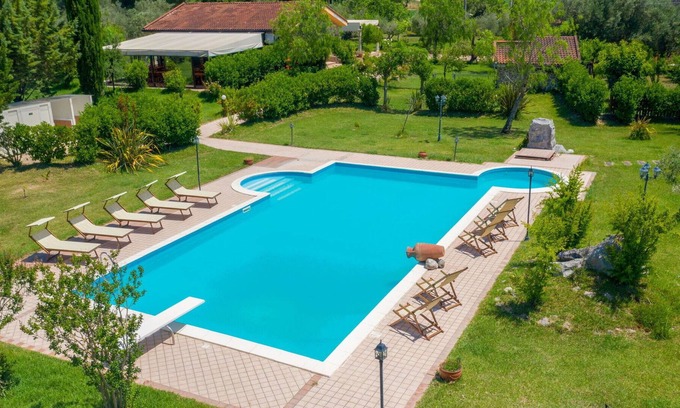 Giungano Villa | Magnifique maison de vacances privée avec WIFI, piscine privée, climatisation, TV et parking