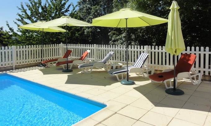 Douzains Autre | Wonderful stone built farmhouse with four bedrooms and fab views