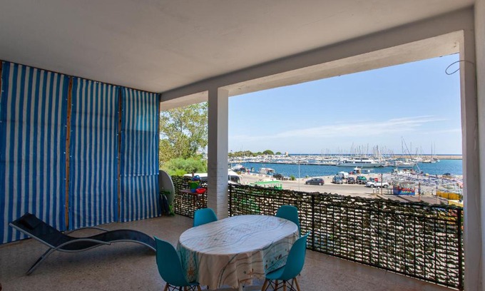 La Caletta Appartement | Wonderful view on the harbor