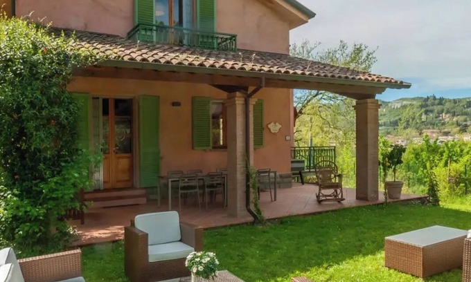Brisighella Maison | Wonderful villa with infinity pool just above Brisighella spa