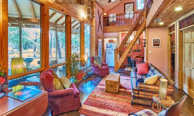 Van Zandt County Maison | 903-520-2069 Lodge, Cabine à Woods Près d'Edom, Ben Wheeler Artistes, Canton, I-20