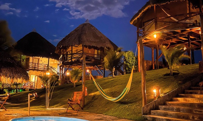 Ponta do Anel Maison | Bungalow en bois 1