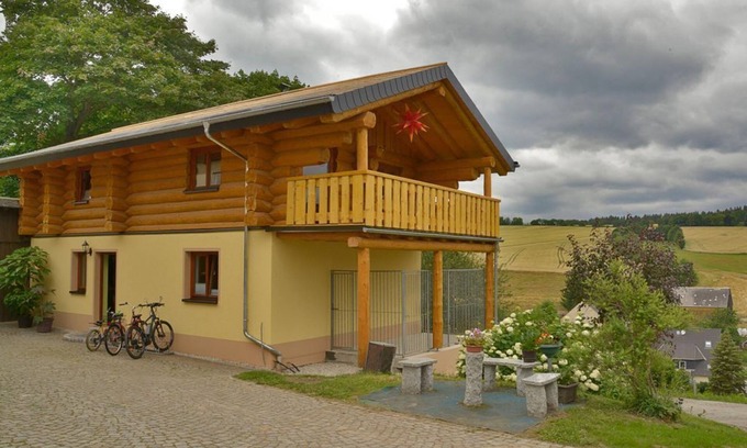 Drebach Autre | Wooden log cabin - Ferienhof Kürschner