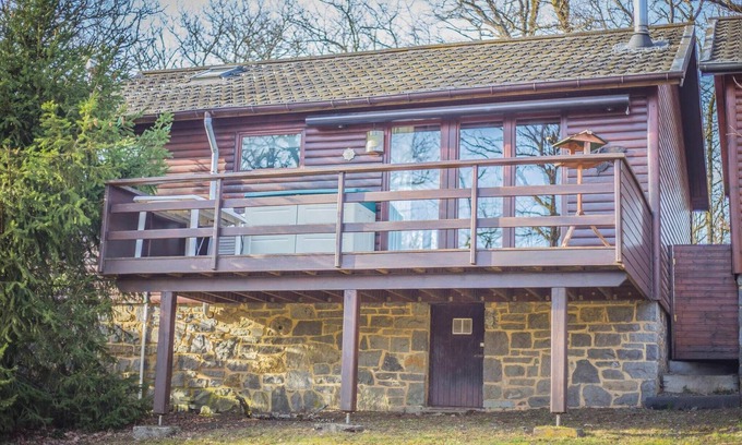 Somme-Leuze Chalet De Ski | Chalet ardennais près de Somme-Leuze avec terrasse