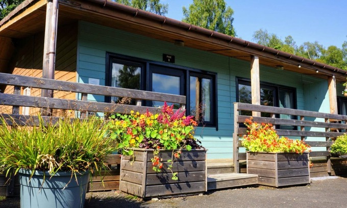 Killin Cabine | Woodland Pine Lodge by Killin, Loch Tay
