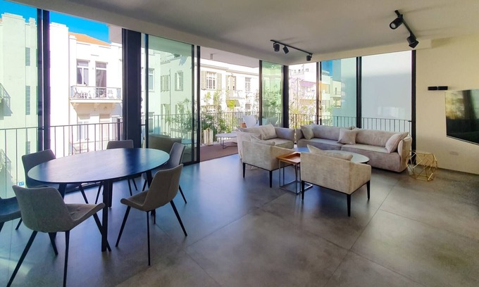 Tel Aviv Appartement | Yavne Brillant - Tres Habitaciones Piso, Capacidad 6