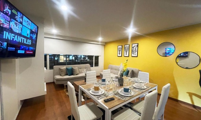 Chico Reservado Appartement | YELLOW COZY FAMILY - PARK 93