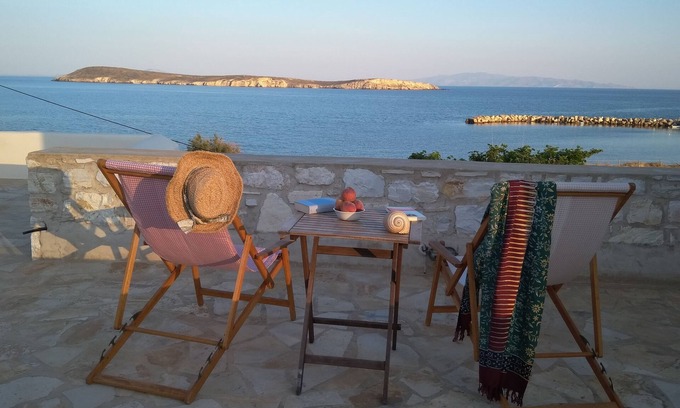 Drios Maison | Vous avez le sentiment d'appartenance. Profitez d'une maison de détente entièrement équipée au bord de la mer