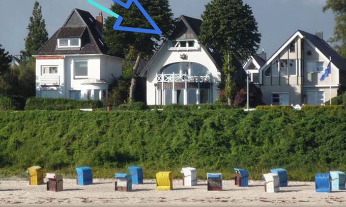 Schilksee Maison | Your Baltic Sea beach villa right on the cliffs - the beach on your doorstep