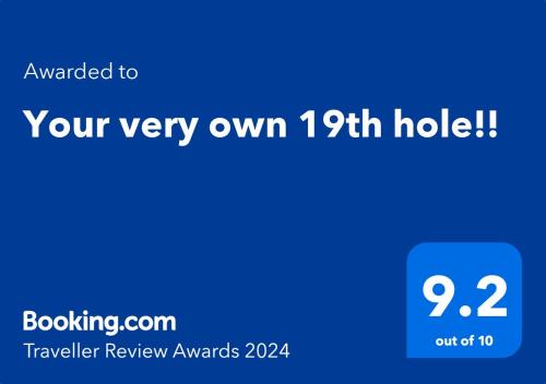 Tipperary Maison | Your very own 19th hole!