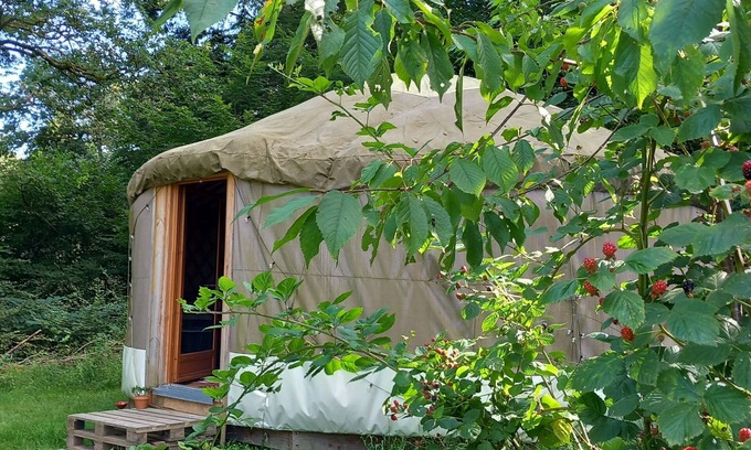 Saint-Laurent-les-Eglises Cabine | Yourte Contemporaine dans Micro Ferme Bio