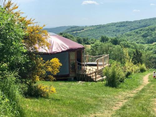 Saint-Beauzely Maison | Yourte 2-4 personnes avec SPA