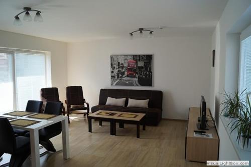 Luzice Appartement | zelený apartmán