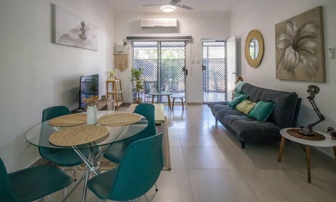 Alawa Appartement | ZEN GARDEN - COZY 2-BR + Modern Design w/Aircon