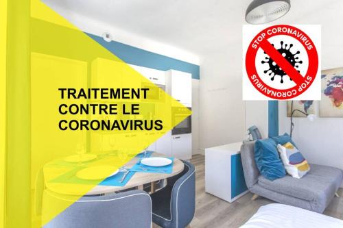 Challes-les-Eaux Appartement | Zen Studio Les Thermes - Challes Centre - Parking