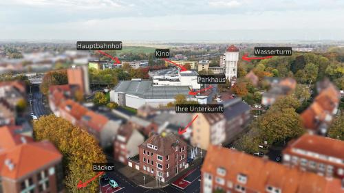 Emden Appartement | Zentrale, familienfreundliche Wohnung nahe Hbf, Ideal für Geschäftsreisen und Stadterkundungen