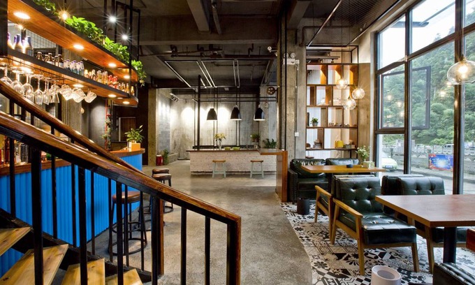 Tangkou Town Lit Et Petit-Déjeuner | Zero Five One Seven Inn