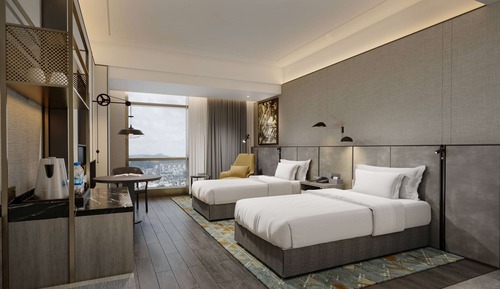 Chambre Deluxe, 2 lits une place