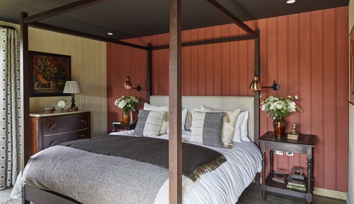 Cabane, 2 chambres, en bord de lac