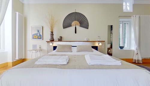 Chambre Royale Double ou avec lits jumeaux, vue jardin