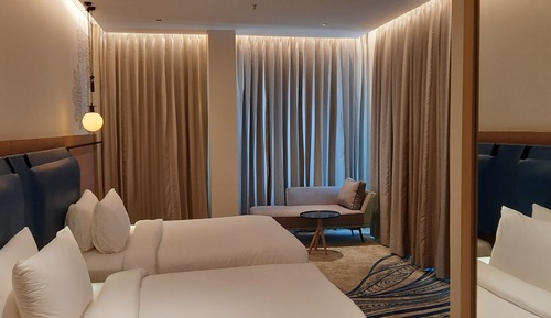 Chambre Premium, 2 lits une place, vue montagne (Premium Twin Mountain View)