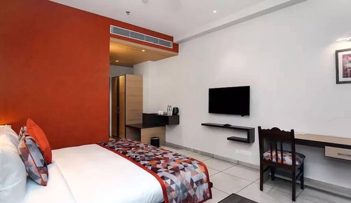 Chambre Double Deluxe, 1 lit double, vue ville