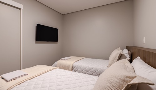 Chambre avec lits jumeaux