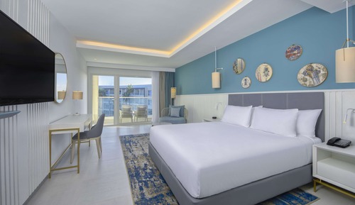 Suite, 2 chambres, vue partielle sur la mer