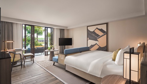 Chambre Premium, 1 très grand lit (Terrace Access)