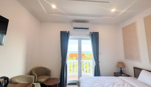 Chambre Deluxe, balcon, vue océan