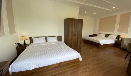 Chambre Deluxe, balcon, vue jardin (Family)