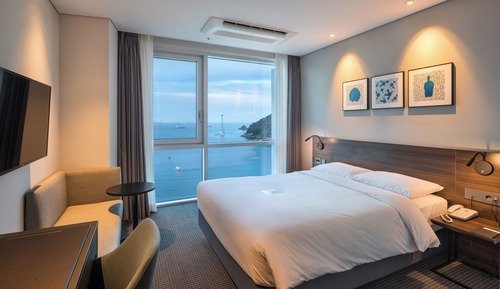 Chambre Double Supérieure, vue océan