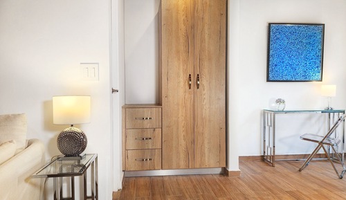 Studio Deluxe, 1 très grand lit, vue fleuve, rez-de-chaussée