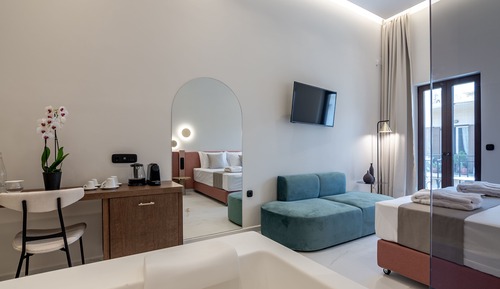 Suite Deluxe, vue ville (Indoor Jetted Tub)