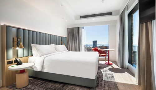 Suite, 1 chambre, coin cuisine, vue baie (Dining)