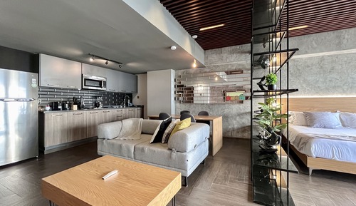 Appartement Affaires, accès piscine