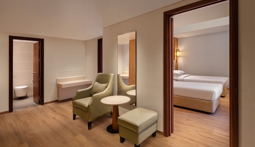 Suite Familiale, 2 chambres, non-fumeurs, vue ville