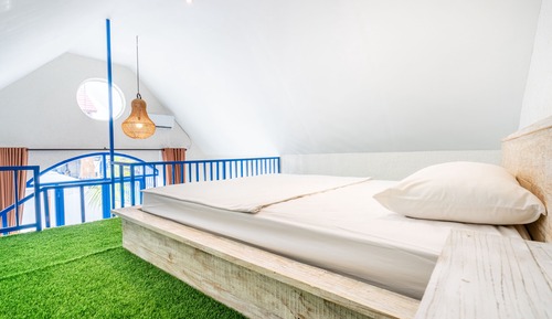 Chambre, en mezzanine