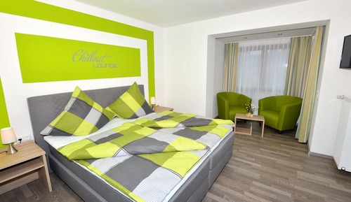 Chambre Double, balcon