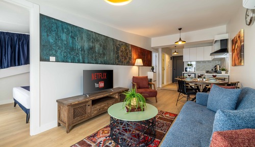 Appart'hôtel Deluxe, plusieurs lits, vue mer