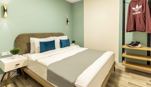 Appart'hôtel Exclusif, 3 chambres, cuisine, vue ville