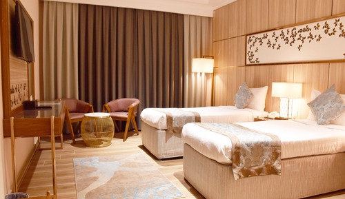 Chambre avec lits jumeaux, plusieurs lits