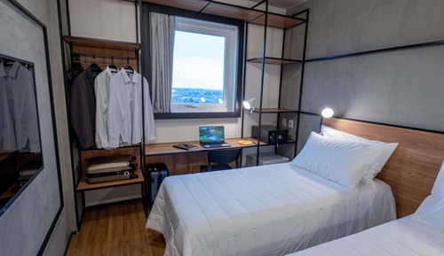 Chambre Standard, 2 lits une place