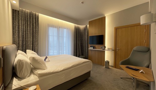 Chambre Standard, 1 grand lit, accessible aux personnes à mobilité réduite