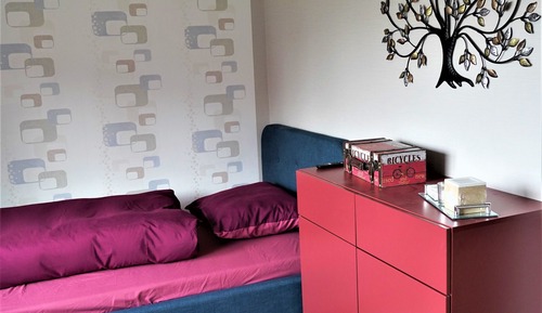 Chambre Simple Confort, 1 lit une place, non-fumeurs, vue montagne
