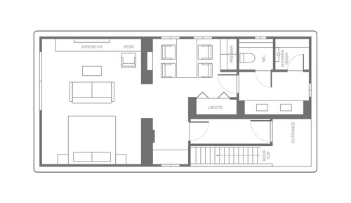 Chambre Double Luxe, vue mer