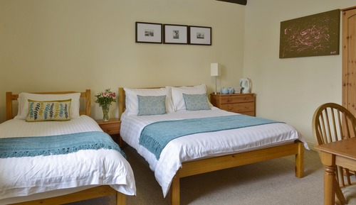 Chambre Triple Deluxe, accessible aux personnes à mobilité réduite, salle de bains attenante