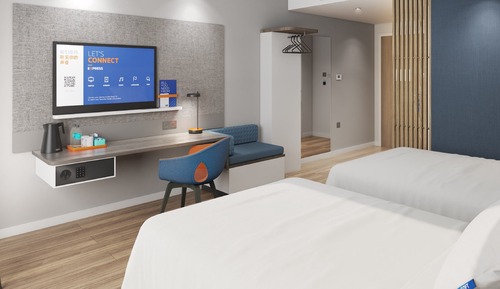 Chambre Standard, 2 lits une place