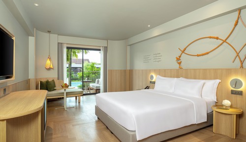 Chambre Double Supérieure, balcon (Garden Wing)